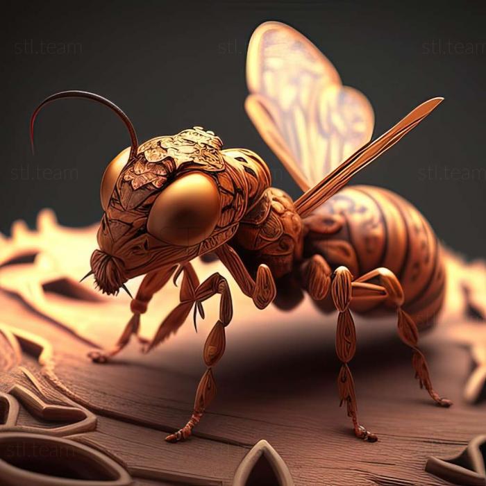 3D model Lasius uzbeki (STL)